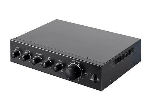 【中古】(未当て嵌める品)Monoprice Monoprice Commercial Audio 60W 3ch 100／70V Mixer Amp (No Logo)