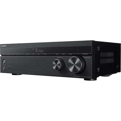 【中古】(未当て嵌める品)ソニー STR-DH790 7.2-ch サラウンド音声 養護ホーム芝居小屋 AV受信システム:4K HDR、ドルビーアトモス、Bluetooth黒いこと