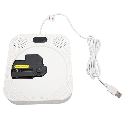 【中古】(人並み外れたに似つかわしい)飾りつけCD電気蓄音機 Bluetooth5.0 100-240V 遠隔操作付 CD電気蓄音機 (亜米利加繋ぎ)