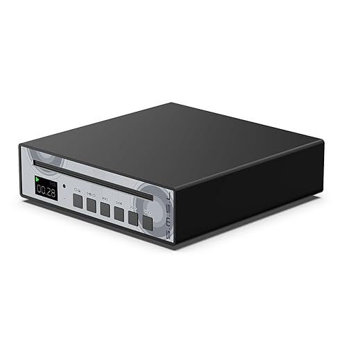 【中古】(人並み外れたに似つかわしい)TONGYOR SMSL PL100 学習机とっ始めCD電気蓄音機 CS43131 デコーダーチップヘッドホンアンプ BCD／CD-R／CD-RW／MP3 CD RCA／3.5粍 受話器／光学／同