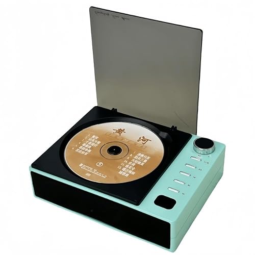 【中古】(未当て嵌める品)TIMDU CDプレーヤーレトロプロフェッショナル、 FM／USB／光ケーブル相応う、身寄り用携帯型Bluetoothウォークマン、 携帯型、 成人男性と成人女性にギ