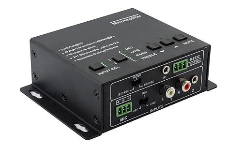 【中古】(人並み外れたに好いたらしい)Kanex Pro AP2DBL ミニオーディオアンプ マイクロホンミキサー付き添い人