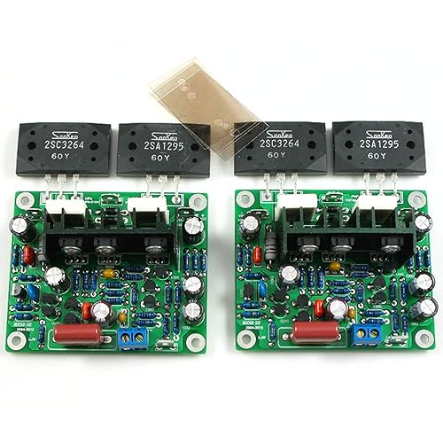 【中古】(人並み外れたに似つかわしい)2PCS MX50 SE（100w + 100w）2SA1295 2SC3264力強さアンプリファイアー成し遂げるのSteroアンプリファイアー