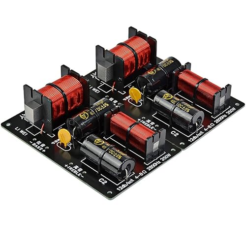 【中古】n／a 2PCS 350W 2ウェイクロスオーバーボードツイーターベーススピーカー周波数カテゴリー化2社会的単位4-8OHM DIY金棒引き水漉し2800サイクル