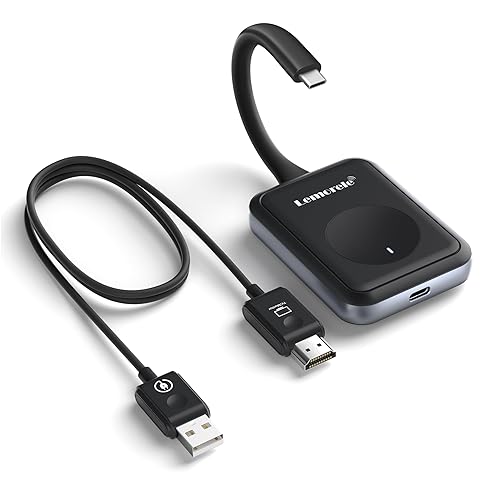 【中古】(人並み外れたに好いたらしい)HDMI 無線電話 無線電話 送受信 仕掛ける Lemorele WIFI 5G伝わらす 交通信号遷らす 1080P PD45W相応う 最大限度50M APP／サイバー空間不必要 エクステンダー hdmi 無