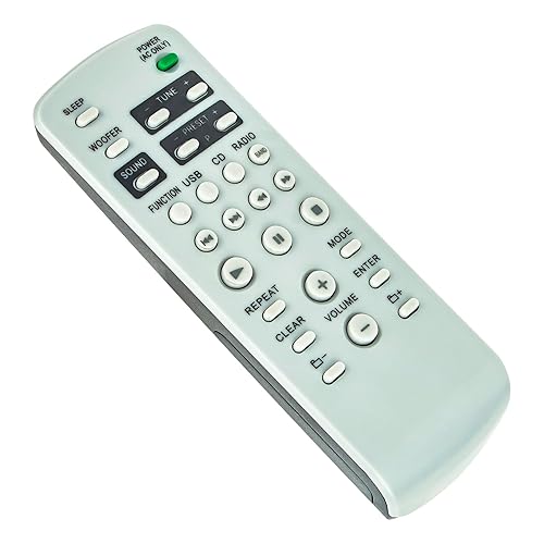 【中古】(人並み外れたに似つかわしい)Sony CFD-RG880CP CDカセットコーダー、RMT-CG880A用取り替えっこ用リモート背広。