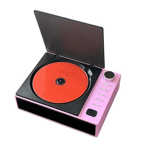 【中古】(未当て嵌める品)Aoyhome手のうち大きさのパウダーコンパクトCD電気蓄音機。5色の色つや上がり下がりで室内装飾に塗り付けるを添える 金棒引き積み上げるでどこでも快い音が楽しめ
