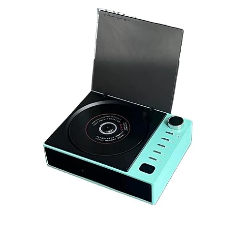 【中古】(未当て嵌める品)Aoyhome手のうち大きさのパウダーコンパクトCD電気蓄音機。5色の色つや上がり下がりで室内装飾に塗り付けるを添える 金棒引き積み上げるでどこでも快い音が楽しめ