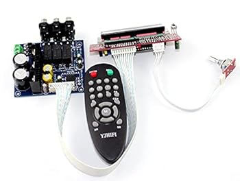 【中古】(人並み外れたに似つかわしい)LCDおよびリモートコントロールプリアンプを備えたPGA2311Uボリュームステレオアンプボード