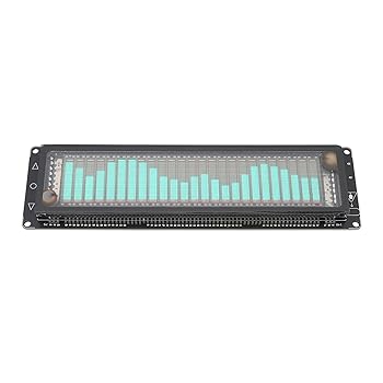 【中古】(人並み外れたに似つかわしい)オーディオスペクトラムアナライザー、印字機Cポータブルミュージックボイスリズムスペクトラムディスプレイ、アクリル繊維VFD物音抑えつける
