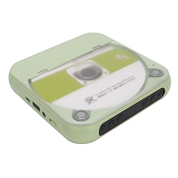 【中古】(人並み外れたに似つかわしい)Luocute CD電気蓄音機、 5.3を備えた携帯型CD電気蓄音機、老人ホーム、鉄道車両、上端電話機、物音有線テレビ、リモートコントロール、タイマー