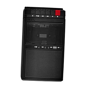 【中古】(人並み外れたに似つかわしい)MotiveTech テープ電気蓄音機 多役立つこと衣嚢型 内蔵金棒引き 受話器手玉 テレコ 高耐久PP原材料 パウダーコンパクト社会システム 持っていく