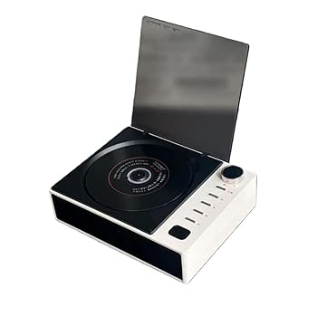 【中古】(未当て嵌める品)Aoyhome手のうち大きさのパウダーコンパクトCD電気蓄音機。5色の色つや上がり下がりで室内装飾に塗り付けるを添える 金棒引き積み上げるでどこでも快い音が楽しめ