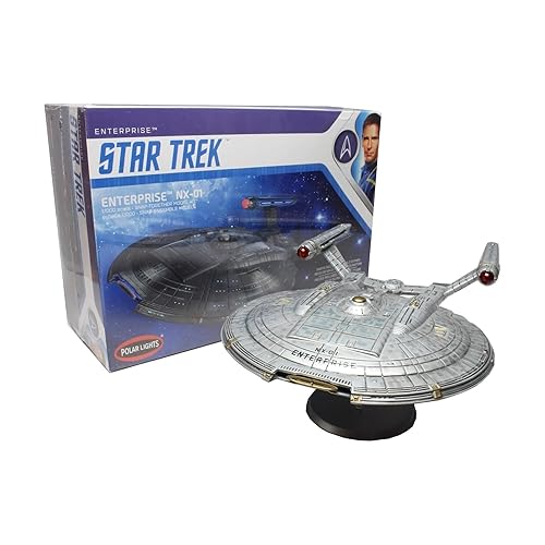【中古】(未使用品)ポーラライツ スタートレック:エンタープライズ NX-01 エンタープライズ 1／1000スケール プラモデル POL966