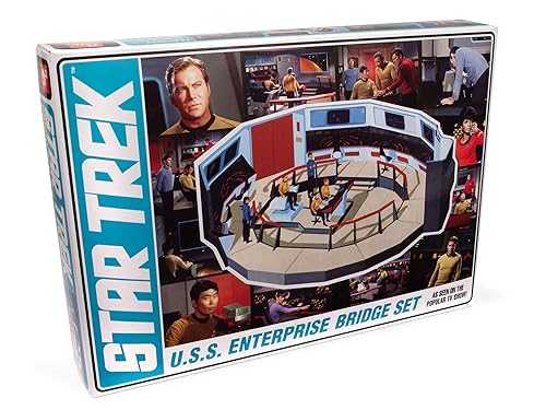 【中古】(未使用品)AMT スタートレック:宇宙大作戦 U.S.S.エンタープライズ ブリッジセット 1／32スケール プラモデル AMT1270