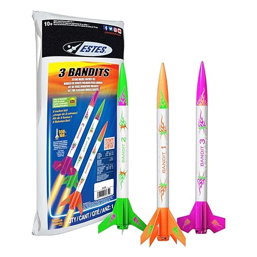【中古】(非常に良い)エステス 2435 3バンディト モデルロケット 組み立てキット