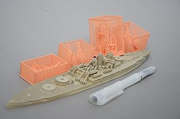 【中古】(非常に良い)1／700 Pennsylvania battleship 1920 resin 3D printed red wax model Model Hobby Homemade Assembling G-146