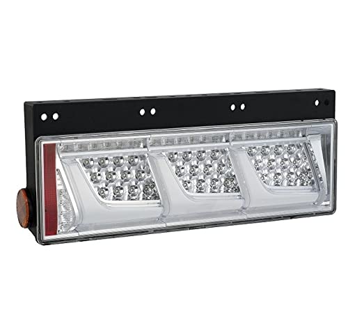 【中古】(未使用品)KOITO(小糸製作所)オールLEDリアコンビネーションランプ3連 シーケンシャルターン クリアVer. 左用 トラック用 LEDRCL-24LSC|COCOHOUSE