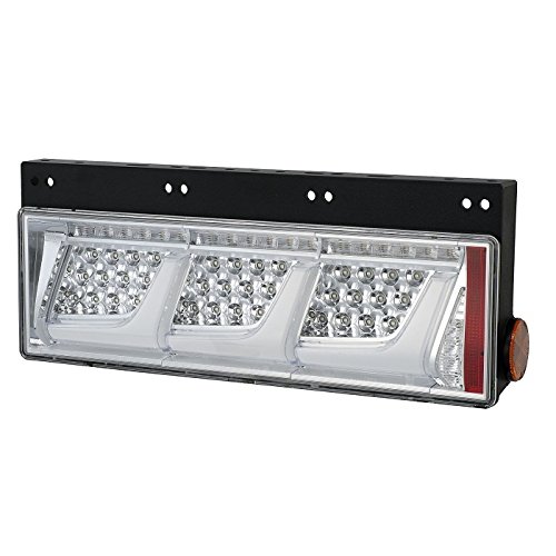 【中古】(未使用品)KOITO(小糸製作所) オールLEDリアコンビネーションランプ3連 ノーマルターン クリアVer. 右用 トラック用 LEDRCL-24RC｜COCOHOUSE