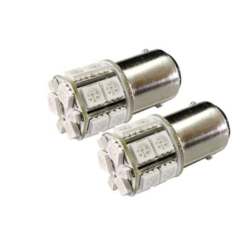 【中古】(未使用品)ピカキュウ スズキ パレット MK21S テール＆ストップ LED [BAY15d]S25D SMD 18連 口金球 レッド 2個 21003｜COCOHOUSE