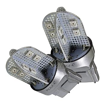 【中古】(未使用品)ピカキュウ ダイハツ ハイゼットカーゴ[S331V／S321V] テール・ストップ T20D T20ダブル 極-KIWAMI-(きわみ) 130lm ウェッジダブル レッド 2個 59｜COCOHOUSE