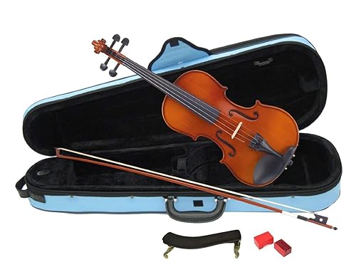 【中古】(未使用品)カルロジョルダーノ バイオリンセット VS-1C 4／4 みずいろケース｜COCOHOUSE