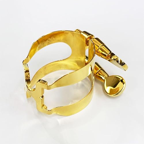 【中古】(未使用品)HARRISON HLAS A2 GP リガチャー 金メッキ アルトサックス用 (ハリソン)｜COCOHOUSE