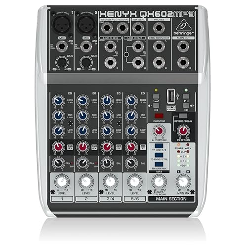 【中古】(未使用品)BEHRINGER XENYX QX602MP3|COCOHOUSE
