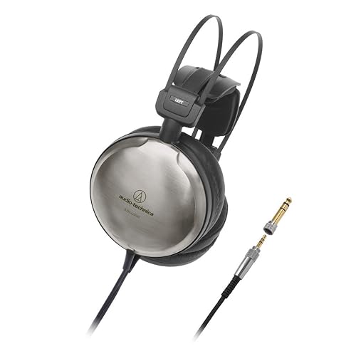 【中古】オーディオテクニカ ATH-A2000Z ヘッドホン 有線 密閉型 チタニウムハウジング ハイレゾ音源対応 ケーブル 3m シルバー｜COCOHOUSE