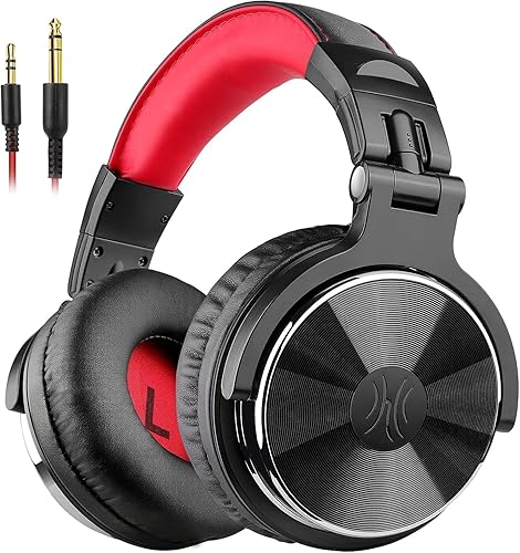 【中古】(未使用品)OneOdio Pro 10 オーバーイヤーヘッドホン 有線 低音強化 50mmドライバー搭載 DJモニター ヘッドフォン レコーディング ミキシング スタジオモニ｜COCOHOUSE