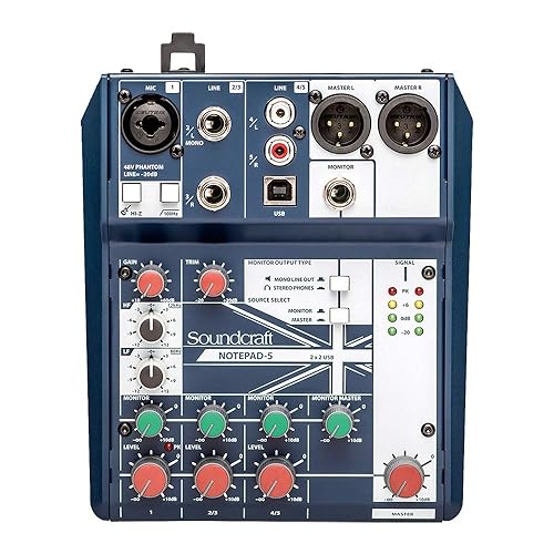 【中古】(未使用品)Soundcraft Notepad-5 ミキサー｜COCOHOUSE