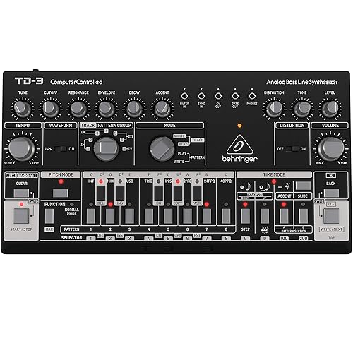 【中古】ベリンガー Behringer アナログベースラインシンセサイザー TD-3-BK｜COCOHOUSE 30,056円