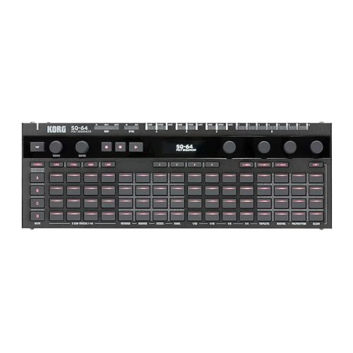 【中古】KORG ポリフォニック ステップシーケンサー SQ-64 あらゆる機器を自在に操作 豊富な接続端子 音楽制作 ライブに最適｜COCOHOUSE 47,165円