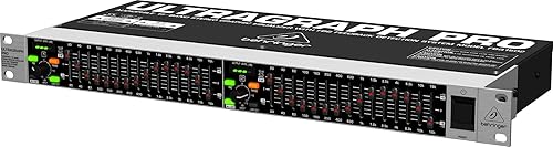 【中古】Behringer Ultragraph Pro Fbq1502 ウルトラミュージカル 15バンドステレオグラフィックイコライザー Fbqフィードバック検出システム付き|COCOHOUSE