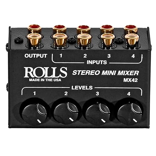 【中古】Rolls MX42 Stereo Mini Mixer|COCOHOUSE