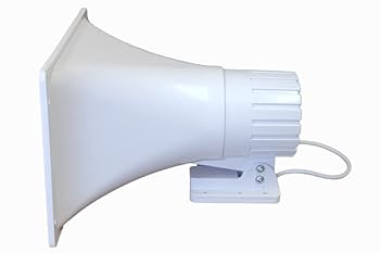 【中古】(非常に良い)Nippon America パワーホーン ホワイト 8オーム 100W アウトドア TC-55｜COCOHOUSE