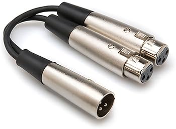 【中古】HOSA - YXF-119 - Yケーブル - デュアルXLR3F - XLR3M - 6インチ|COCOHOUSE
