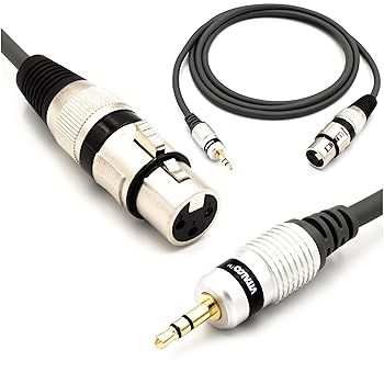 【中古】XLR 刃針 - ミニ万力 3.5粍 ステレオ有線テレビ 1.5m Vitalco 3いの一番マイクロホン - AUX TRS 1／8in先んじる