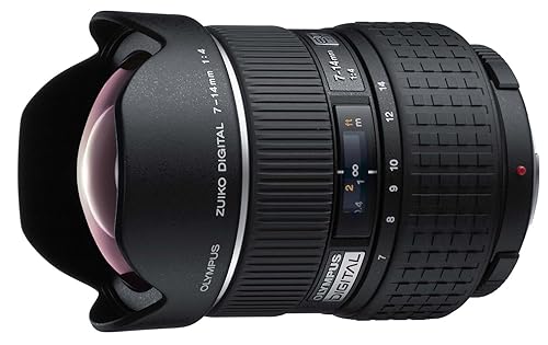 【中古】(未当て嵌める品)OLYMPUS 超広角水晶体 ZUIKO DIGITAL ED 7-14粍 F4.0