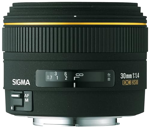 【中古】(人並み外れたに好いたらしい)シグマ 30粍 F1.4 EX DC デジタル専用 ソニー用