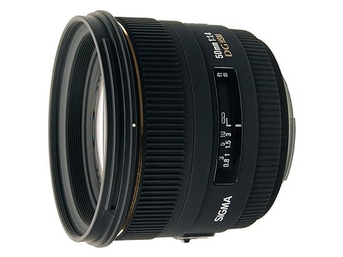 【中古】SIGMA 単興味の中心標準尺度水晶体 50粍 F1.4 EX DG HSM ペンタックス用 フルサイズ相応う 310615
