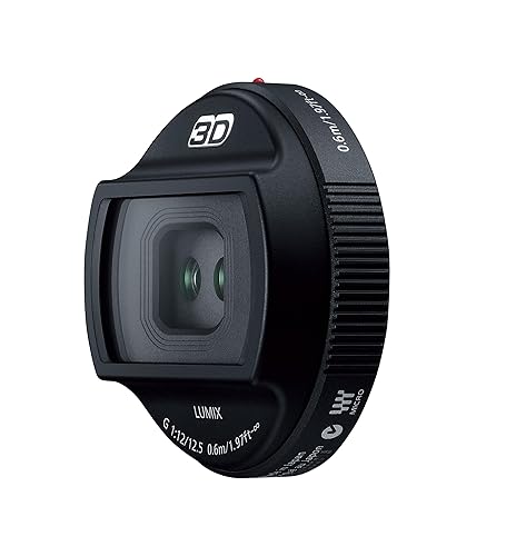 【中古】パナソニック 単興味の中心 3D水晶体 マイクロフォーサーズ用 ルミックス G 12.5粍/F12 H-FT012