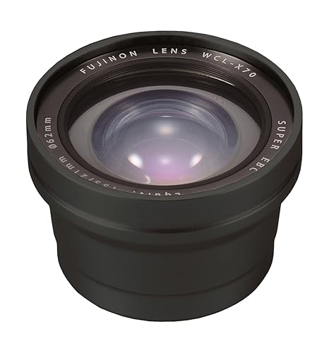 【中古】富士フイルム(FUJIFILM) X70用ワイドコンバージョンレンズ(黒いこと) WCL-X70 B