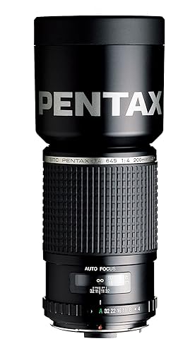 【中古】(未当て嵌める品)Pentax smc FA 645 200粍 F4 (IF) 水晶体 黒いこと。