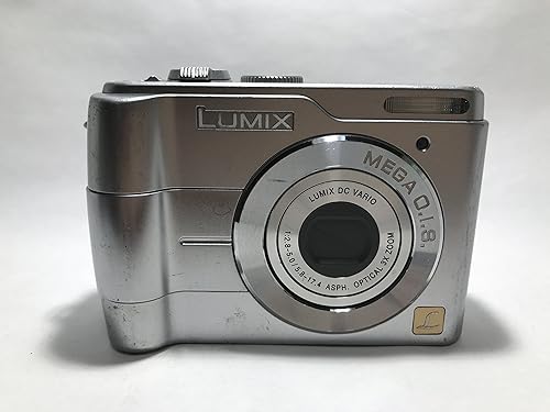 【中古】(未当て嵌める品)パナソニック デジタル写真機 ルミックス 400万絵素 DMC-LS1-S