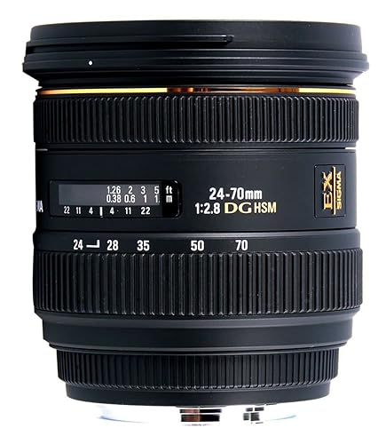 【中古】SIGMA 標準尺度望遠レンズ 24-70粍 F2.8 IF EX DG HSM ソニー用 フルサイズ相応う 571627