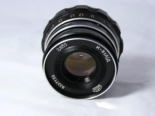 【中古】Industar 61 L/D L/Z UsSR ＵＳＳＲ連邦国家 RF デジタル一眼二眼レフ写真フィルム デジタル写真機 水晶体