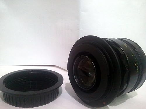 【中古】(未当て嵌める品)キヤノンDSLR写真機用ヘリコプター雄44-2 58粍 F2ロシア帝国語水晶体