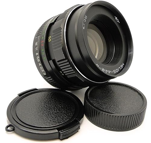 【中古】HELIOS 44m-4 2/58 ロシア帝国ソ連水晶体 + アダプタ マイクロ4/3 MFT マウント オリンパス パナソニック Lumix