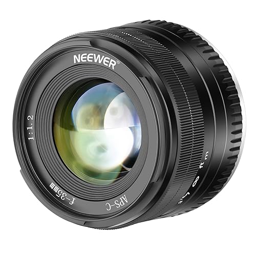 【中古】(未当て嵌める品)Neewer 35粍 F1.2 Large Aperture Prime APS-C Aluminum Lens for Fuji X-Mount Mirrorless Camera X-A1 X-A10 X-A2 X-A3 X-at X-M1 X-M2 X-T1 X